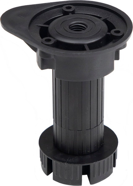 Изображение товара Опора мебельная AKS Кухонная h100 / 88 213 (черный)