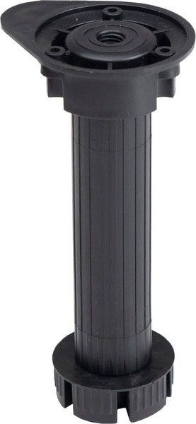 Изображение товара Опора мебельная AKS Кухонная h150 / 88 214 (черный)