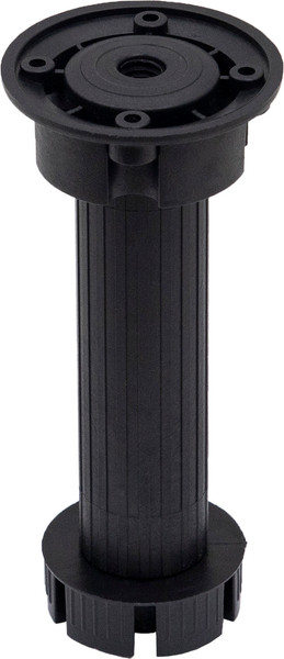 Изображение товара Опора мебельная AKS Кухонная h150 / 86 503 (черный)