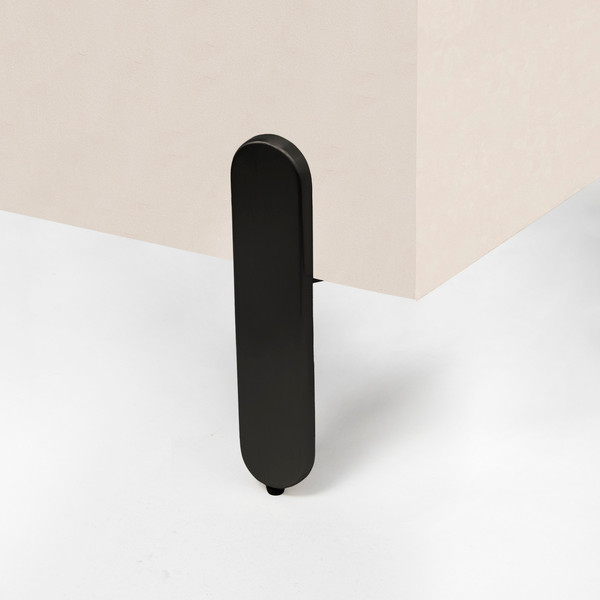 Изображение товара Опора мебельная AKS Cosmo h150 / 112 846 (черный матовый)