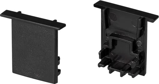 Изображение товара Заглушка для профиля Arlight SL-COMFORT-1722-F BLACK глухая / 031779