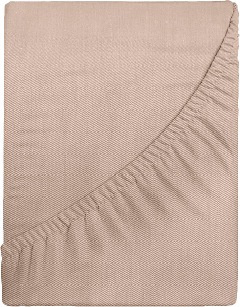 Изображение товара Простыня Verossa Melange на резинке 160x200x30 / 927215 (Praline)