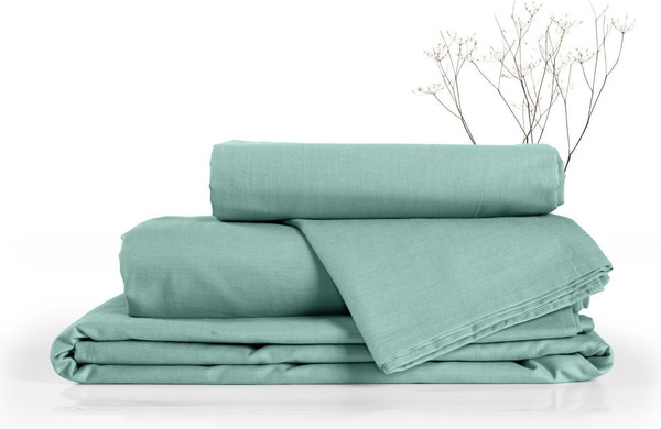 Изображение товара Простыня Verossa Melange на резинке 200x200x30 / 927227 (Emerald)