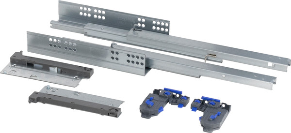 Изображение товара Комплект направляющих мебельных AKS L-450 Push to Open / 113 663