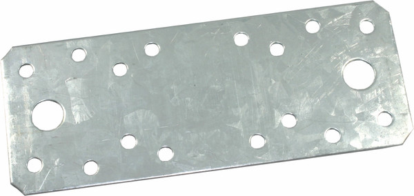 Изображение товара Пластина соединительная Металлист Крепежная 140x55 (цинк)
