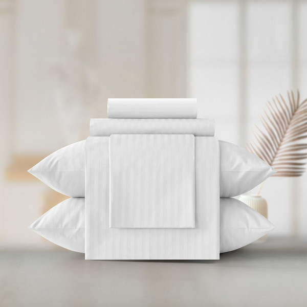 Изображение товара Комплект постельного белья Verossa Stripe 1.5сп / 929780 (50x70, Royal)