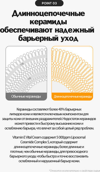 Изображение товара Крем для лица Derma Factory Vitamin E Vital Антиоксидантный (50мл)