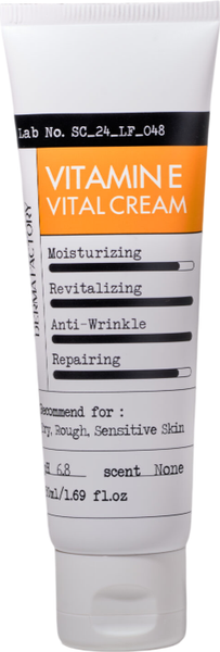 Изображение товара Крем для лица Derma Factory Vitamin E Vital Антиоксидантный (50мл)