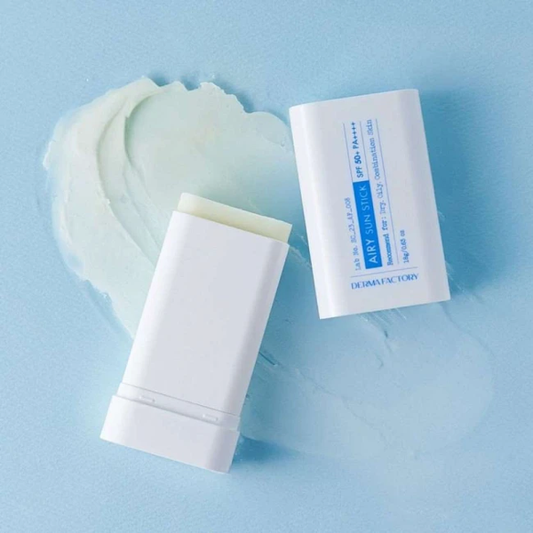Изображение товара Стик солнцезащитный Derma Factory Airy Sun Stick SPF50+ PA++++ (18г)