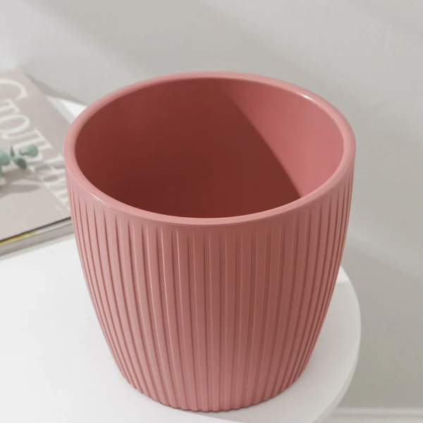 Изображение товара Кашпо VipSet ЭВИ с дренажной системой (4.5л, пудра)