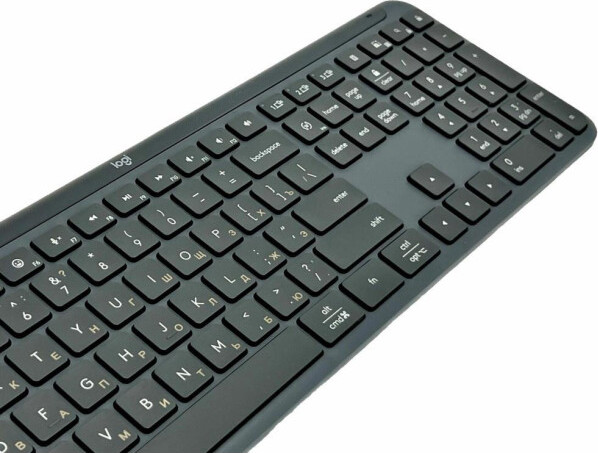 Изображение товара Клавиатура Logitech K950 Signature Slim / 920-012434 (темно-серый)