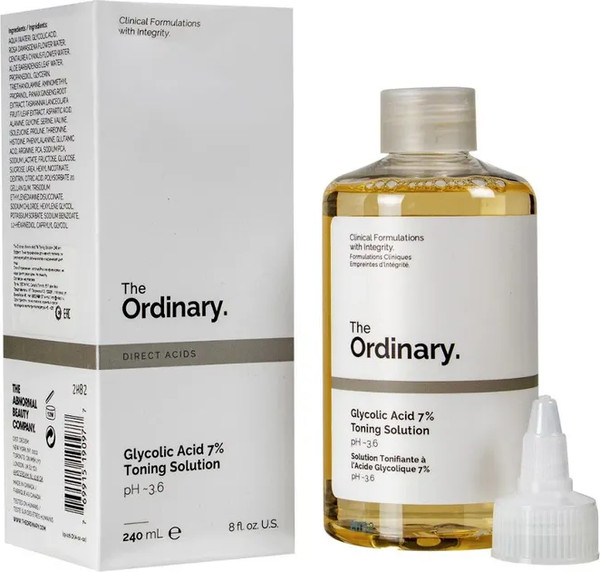 Изображение товара Тоник для лица The Ordinary Glycolic Acid 7% Exfoliating Toner (240мл)