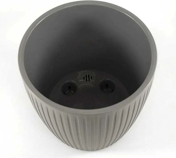 Изображение товара Кашпо VipSet ЭВИ с дренажной системой (4.5л, серый)