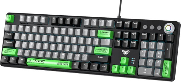 Изображение товара Клавиатура Aula F2088 Pro (черный/серый)