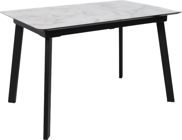 Изображение товара Обеденный стол LEPREMO AV 1209 HPL+МДФ раздвижной 1200-1600x800 (виктори натуральный/черный)