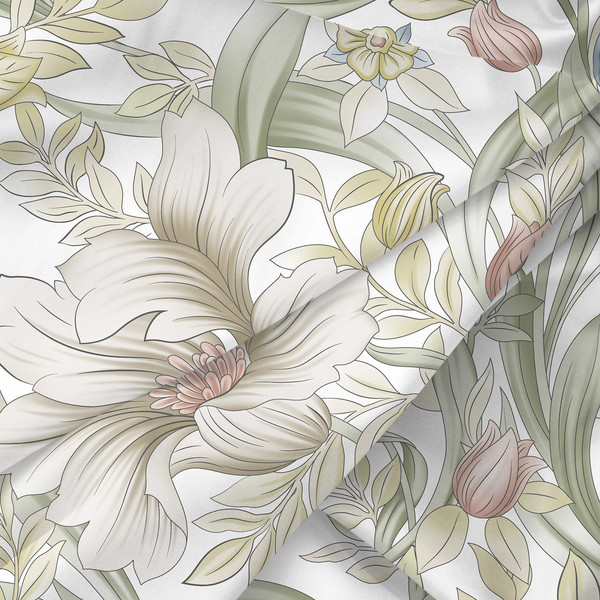 Изображение товара Простыня Verossa Сатин 220x240 / 930486 (Blossom)