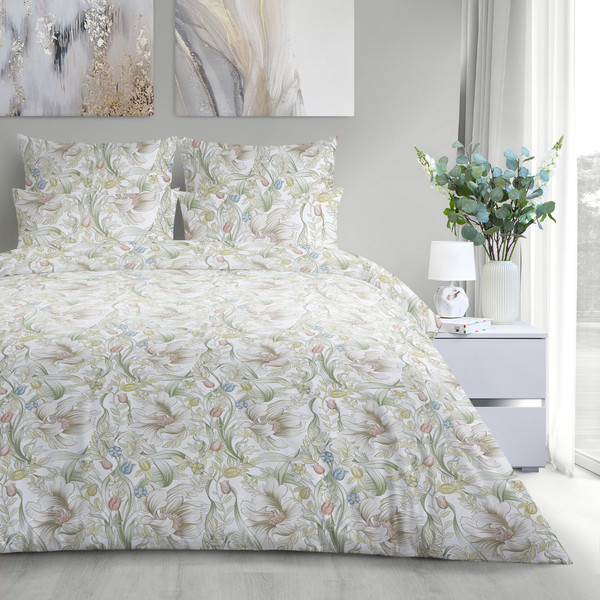 Изображение товара Простыня Verossa Сатин 220x240 / 930486 (Blossom)