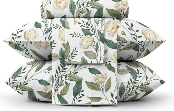 Изображение товара Простыня Verossa Сатин 220x240 / 930488 (White keys)