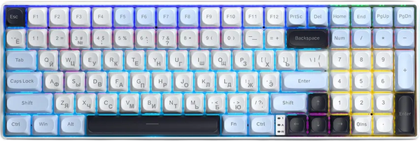 Изображение товара Клавиатура Aula S100Pro (синий/белый/черный)