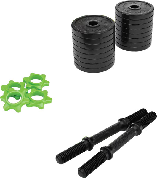 Изображение товара Набор гантелей Absolute Champion АЧ 11899 (салатовый, 20кг)