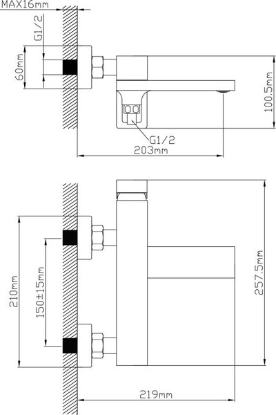 Изображение товара Смеситель Econoce EC0813BL
