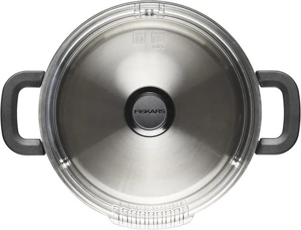 Изображение товара Кастрюля Fiskars Functional Form / 1072317 (5л, с крышкой)