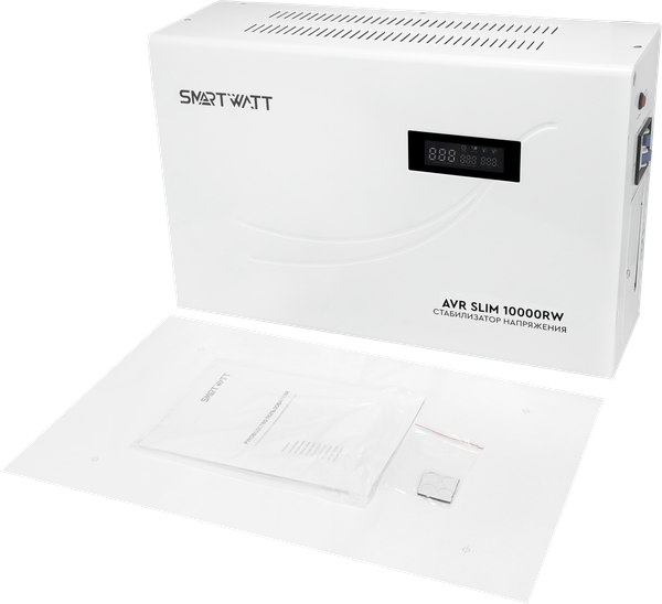 Изображение товара Стабилизатор напряжения SmartWatt AVR SLIM 10000RW
