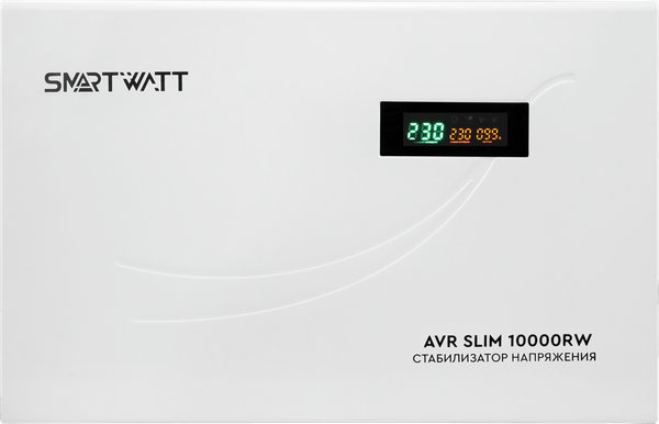 Изображение товара Стабилизатор напряжения SmartWatt AVR SLIM 10000RW