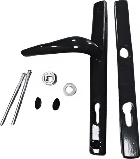 Изображение товара Ручка дверная No Brand FZ8-108 61.1313 ухват (9005) (черный)