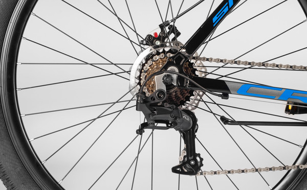 Изображение товара Велосипед Sitis Crosser 7SP 29 2025 (21, Black/Grey/Blue)