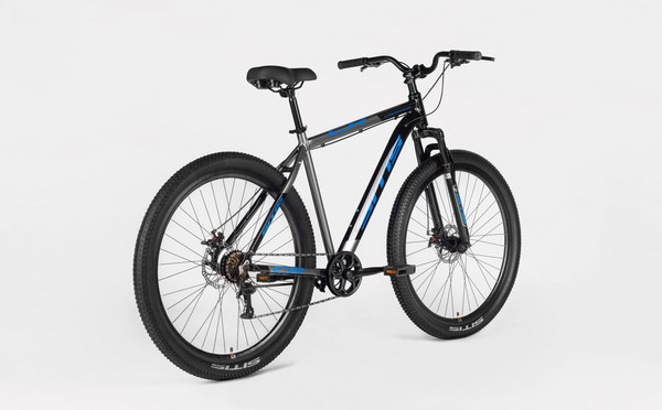 Изображение товара Велосипед Sitis Crosser 7SP 29 2025 (21, Black/Grey/Blue)