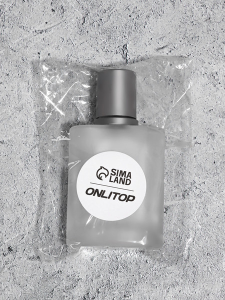 Изображение товара Флакон для косметики Onlytop 6956601 (30мл, серебристый)