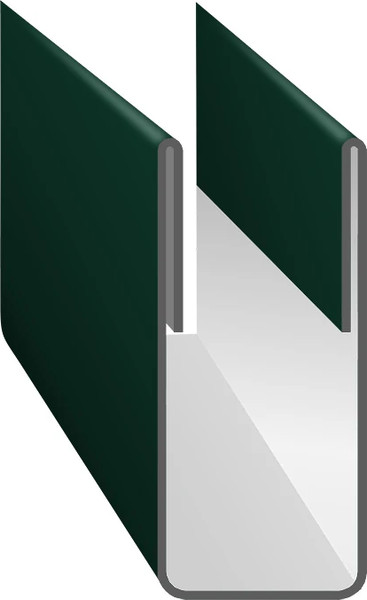 Изображение товара Планка торцевая Скайпрофиль на ПС8/Эконом Плюс-Пэ-RAL6005