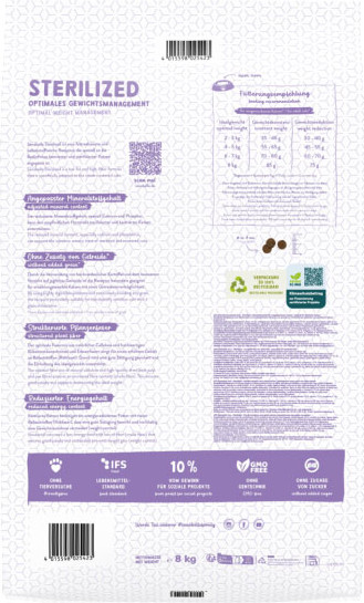 Изображение товара Сухой корм для кошек Bosch Petfood Sanabelle Sterilized (8кг)