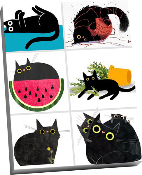 Изображение товара Картина по номерам Молли Мемчики. Проделки Кошки HR0677