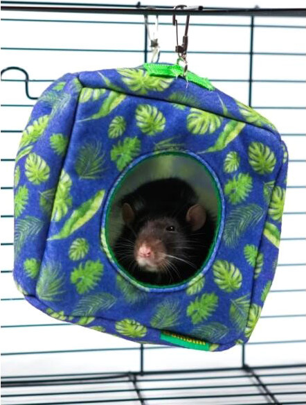Изображение товара Лежак для грызунов Bambini Pets Домик-гамак Куб / BMP517415