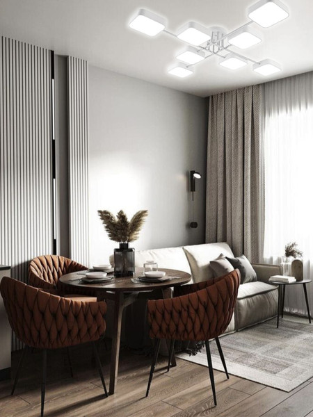 Изображение товара Люстра Aitin-Pro X3350/8 (белый/хром)