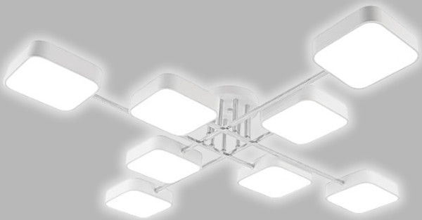 Изображение товара Люстра Aitin-Pro X3350/8 (белый/хром)