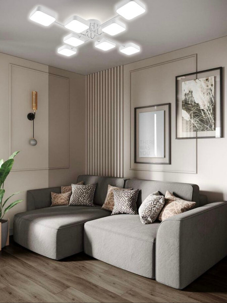 Изображение товара Люстра Aitin-Pro X3350/8 (белый/хром)