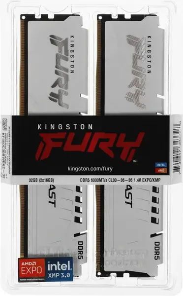Изображение товара Оперативная память DDR5 Kingston KF560C30BWEK2-32