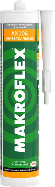 Изображение товара Герметик силиконовый Ceresit Makroflex AX104 (прозрачный)