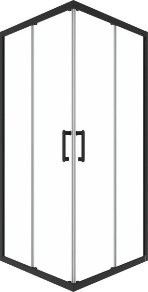 Изображение товара Душевой уголок Triton Фикс-Блэк 90x90