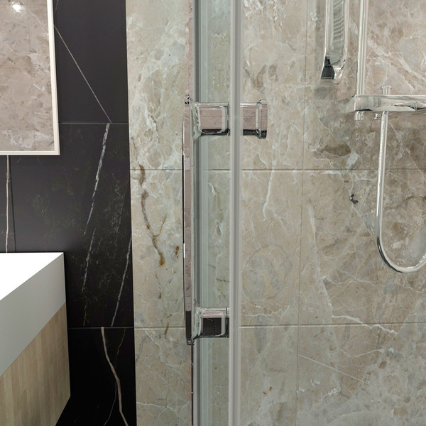 Изображение товара Душевой уголок Triton Фикс-Хром 90x90