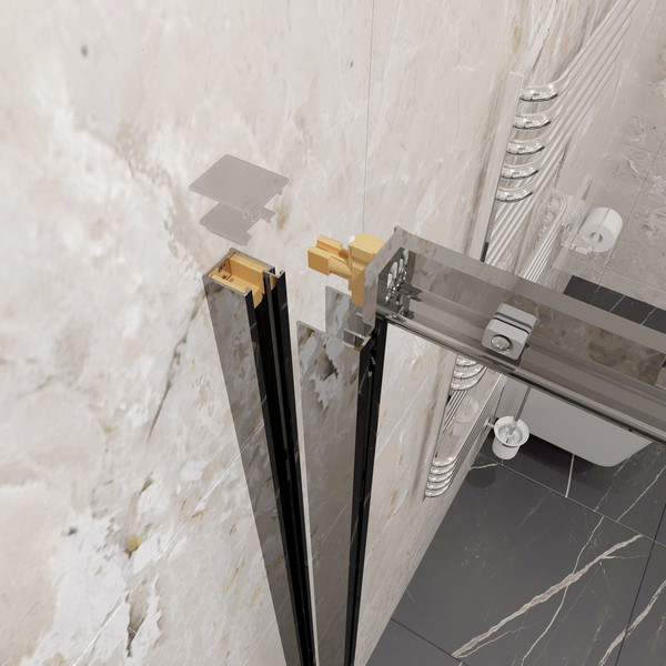 Изображение товара Душевой уголок Triton Фикс-Хром 90x90