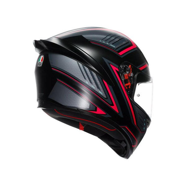Изображение товара Мотошлем AGV K1 S E2206 / 2118394001-063-L (L, матовый черный/розовый)
