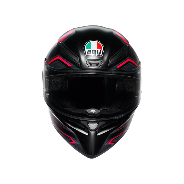 Изображение товара Мотошлем AGV K1 S E2206 / 2118394001-063-L (L, матовый черный/розовый)
