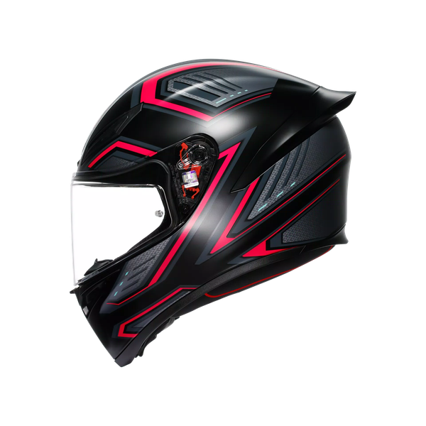 Изображение товара Мотошлем AGV K1 S E2206 / 2118394001-063-L (L, матовый черный/розовый)