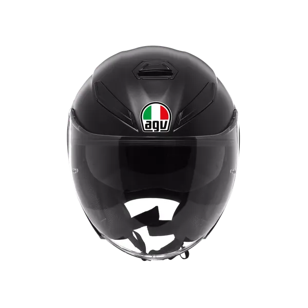 Изображение товара Мотошлем AGV K5 JET Evo E2206 / 21184A5002-003-XL (XL, Mono Matt Black)