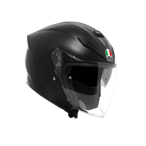 Изображение товара Мотошлем AGV K5 JET Evo E2206 / 21184A5002-003-XL (XL, Mono Matt Black)