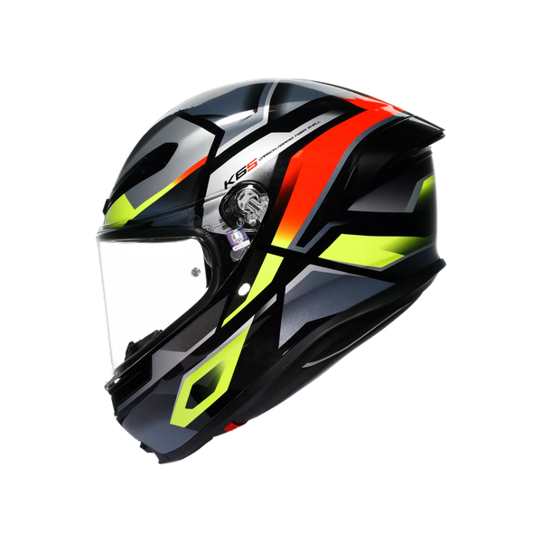 Изображение товара Мотошлем AGV K6 S E2206 MPLK / 2118395001-026-XL (XL, Erazer Black/Red/Yellow Fluo)